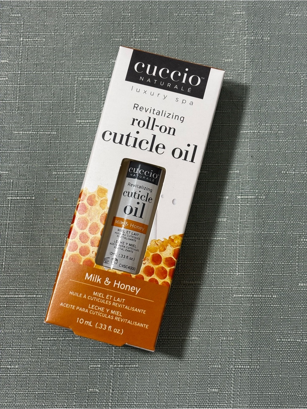 Cuccio Naturale Revitalizing Roll-On Cuticle Oil - Milk & Honey (10 mL)